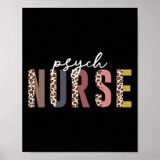 Poster Infirmière psych Infirmière psychiatrique Semaine