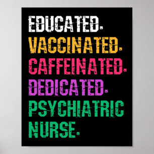 Poster Infirmière psychiatrique Infirmière Nurs de santé 