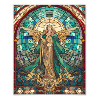Poster Infographie de la Foi catholique vintage