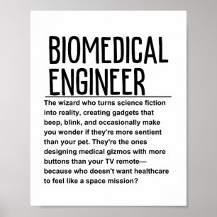 Poster Ingénieur biomédical
