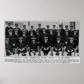 Poster Ingénieurs Titanic qui ont servi aux Jeux Olympiqu