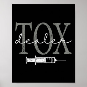 Poster Injecteur Infirmière Esthétique du Concessionnaire