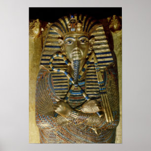 Poster Innermost coffin of Tutankhamun