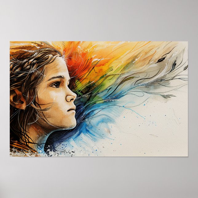 Poster Innocence and Courage – Saint Maria Goretti (Devant)