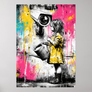 Poster Innocence et observation contemporaine conceptuell