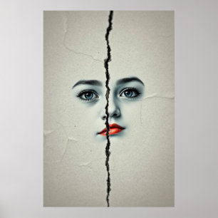 Poster Innocence fracturée