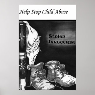 Poster Innocense volée Oeuvre originale de D. Boggs