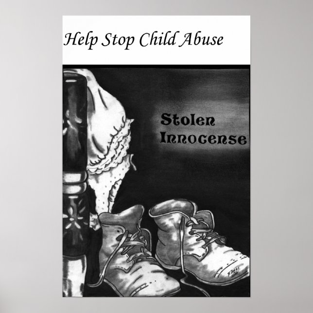 Poster Innocense volée Oeuvre originale de D. Boggs (Devant)