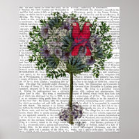 Inséparables dans un arbre