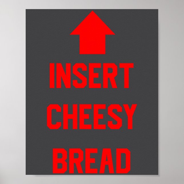 Poster Insert Cheesy Bread  (Devant)