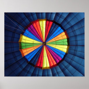 Poster Inside Hot Air Ballon
