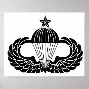 Poster Insigne de parachutiste, Senior