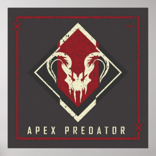 Poster Insigne de réussite Apex Predator