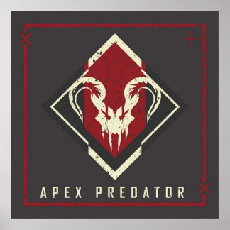 Poster Insigne de réussite Apex Predator