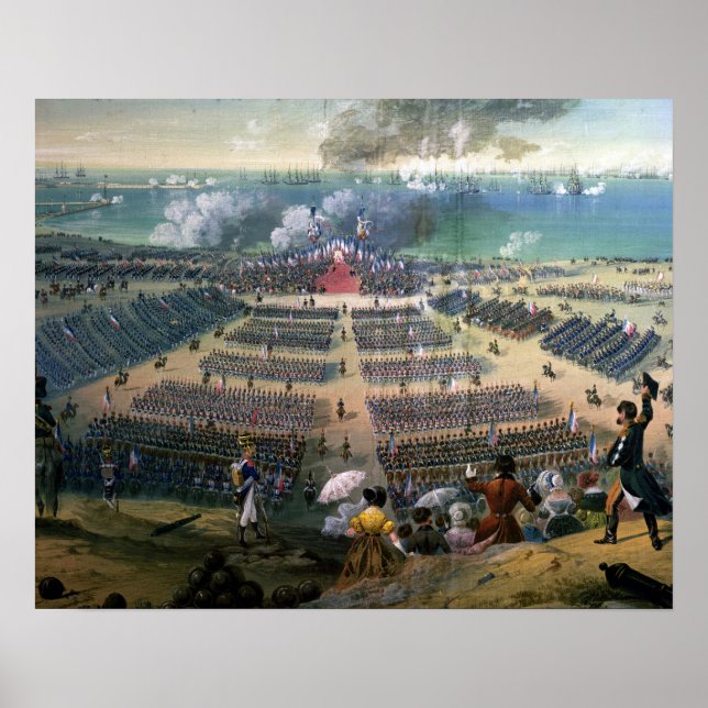 Poster Inspection des troupes (Devant)