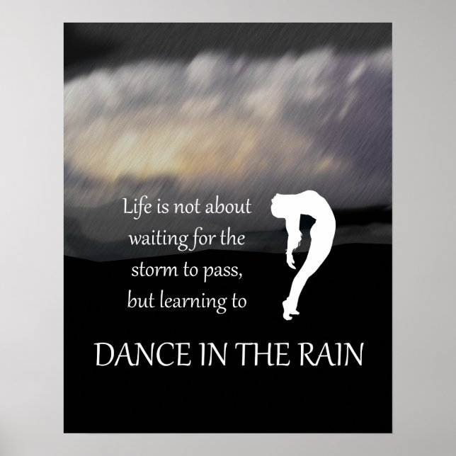 Poster inspirant Dance in the Rain (Devant)