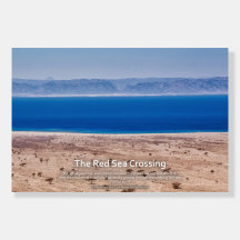 Poster inspirant du passage de la mer Rouge
