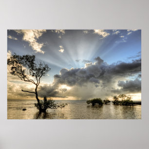 Poster inspirant et apaisant