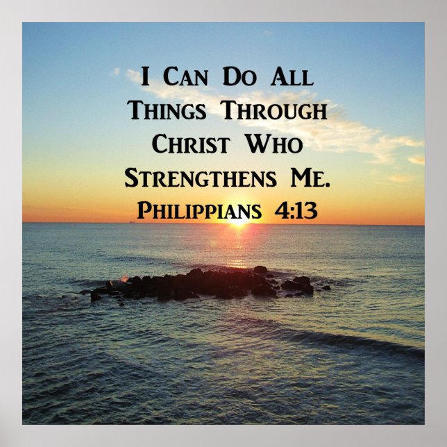 POSTER INSPIRANT LES PHILIPPIENS 4:13 LEVER (Devant)