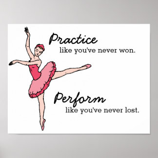 Poster Inspiration Ballet Dancer