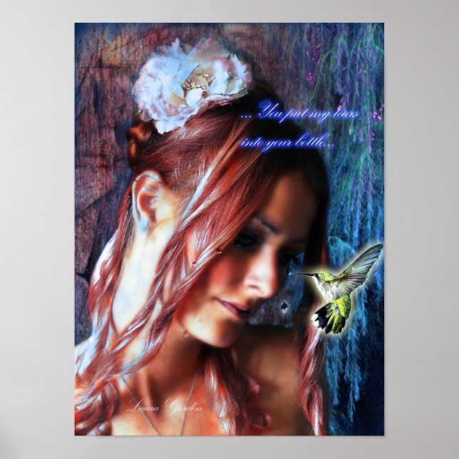 Poster Inspiration des larmes dans une bouteille (Devant)