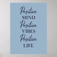 Inspiration Positive Affirmation Mur Art Motif