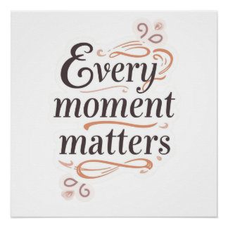 Poster Inspirational typography art