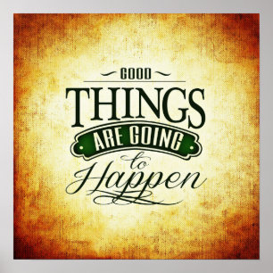 Poster Inspirational Uplifting Quote Message