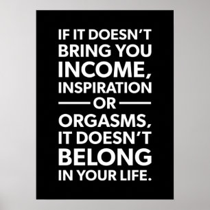 Poster Inspirationnel amusant