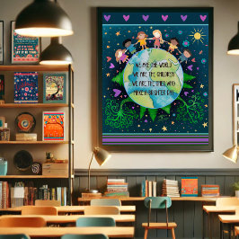 Poster Inspirationnel Nous Sommes La Citation Mondiale Po
