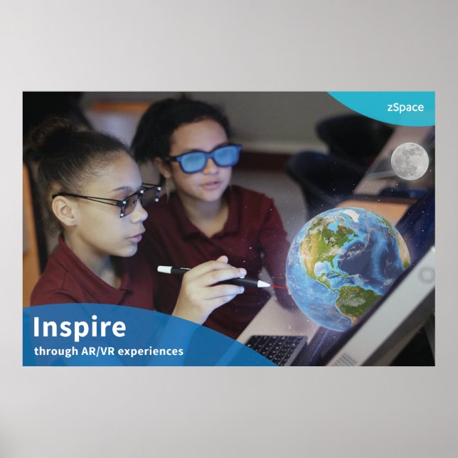 Poster Inspire - zSpace Poster, 24 po x 36 po (Devant)