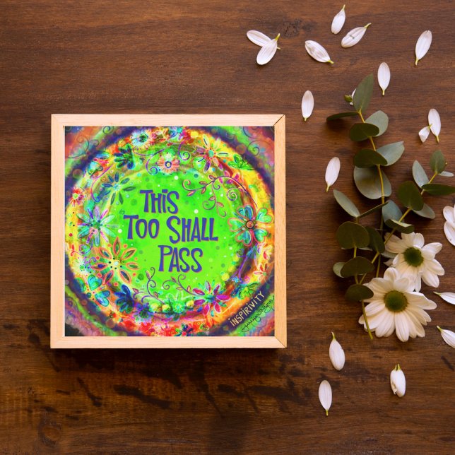 Poster Inspirer cela aussi doit réussir le devis Inspiriv (Créateur téléchargé)