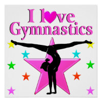 INSPIRER I LOVE GYMNASTICS DESIGN