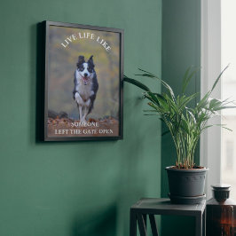 Poster Inspirer la citation de vie motivationnelle avec u