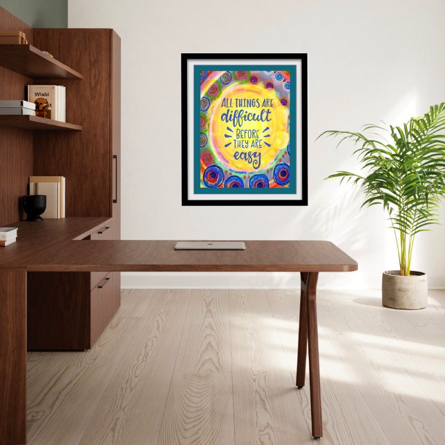 Poster Inspirer le devis de l'élève Inspiriity de classe (Créateur téléchargé)