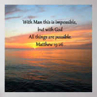 INSPIRING MATTHEW 19:26 CONCEPTION DU SOLEIL