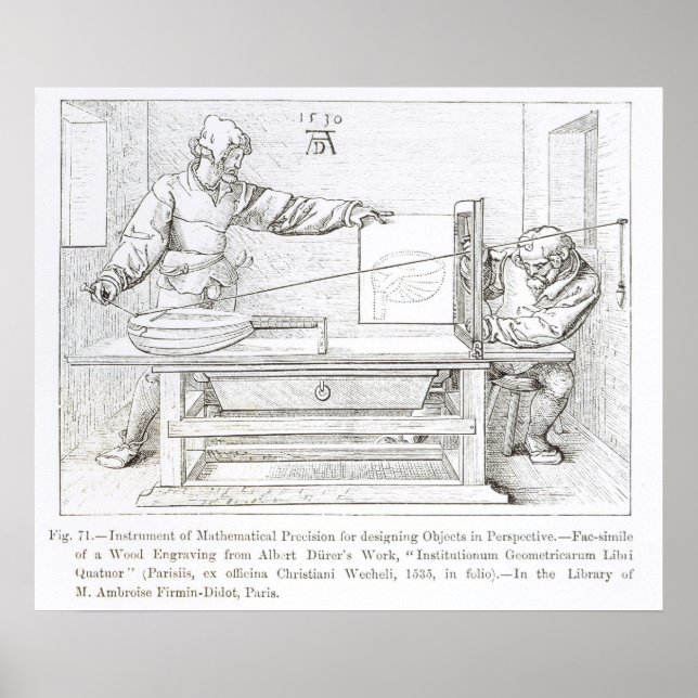 Poster Instrument de précision mathématique (Devant)