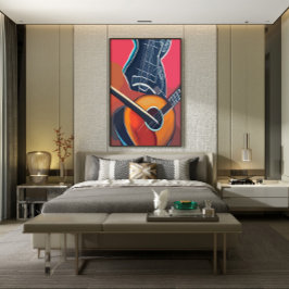 Poster Instruments d'aquarelle