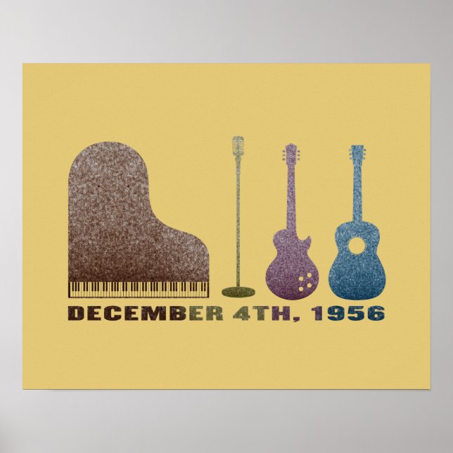 Poster Instruments de quatuor à millions de dollars - Cou (Devant)