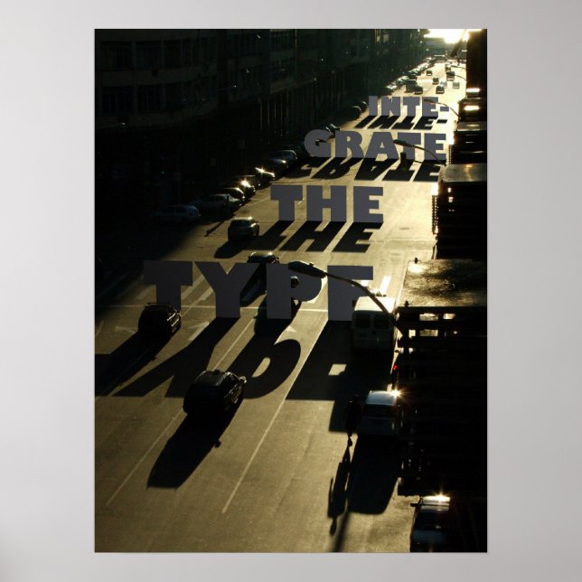 Poster Intégrer le type (Devant)
