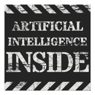 Poster Intelligence artificielle à l'intérieur