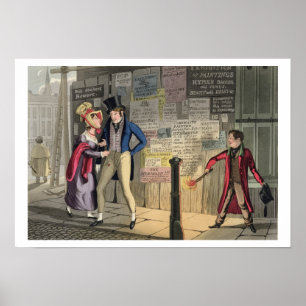 Poster Intempérance, plaque 5 de 'Le nécessaire qualifica