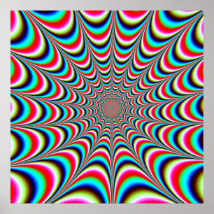 Poster "Intensité psychoactive indubitable"