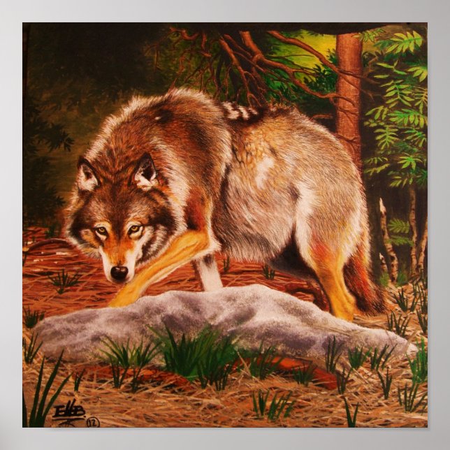 Poster Intention Grey (Devant)