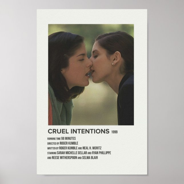 Poster intentions cruelles 1999 (Devant)