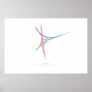 Poster Interchange Choreography: Shanghai, China 2 v2