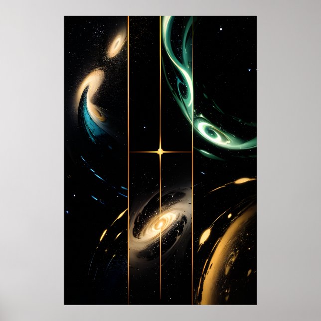 Poster Interconnected Universes (Devant)