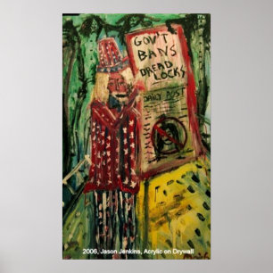 Poster Interdiction de la terreur