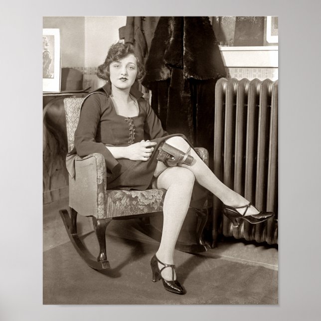 POSTER INTERDICTION GARTER HOLSTER 1922 (Devant)