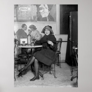 Poster Interdiction inclinant Cane, 1922